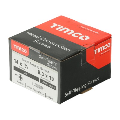 S/Tapping Screw PZ3 PAN Zinc