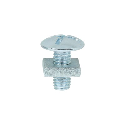 Roofing Bolt & SQ Nut Zinc