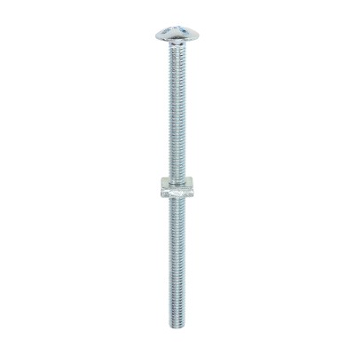 Roofing Bolt & SQ Nut Zinc