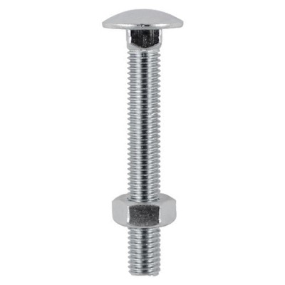 Carriage Bolt & Hex Nut -A2 SS