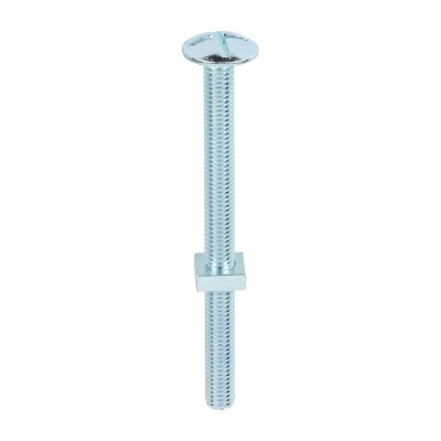 Roofing Bolt & SQ Nut Zinc