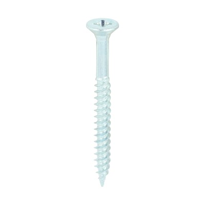 Twin Woodscrew PZ2 CSK Zinc