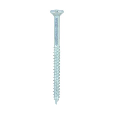 Twin Woodscrew PZ2 CSK Zinc