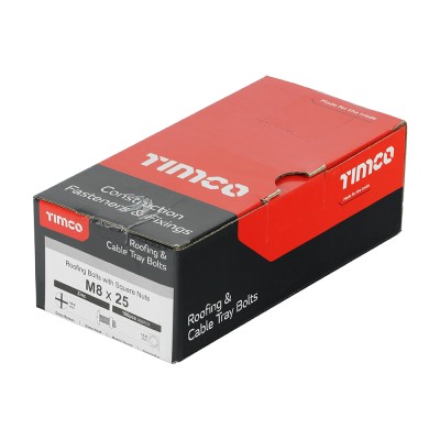 Roofing Bolt & SQ Nut Zinc