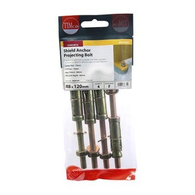 Shield Anchor Proj. Bolt - ZYP