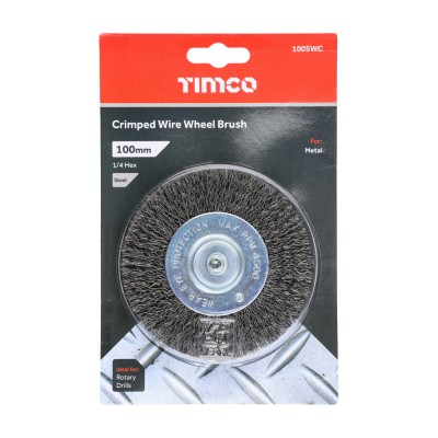 Drill Crimp Wire Wheel Brush