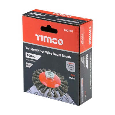 Grinder Twist Wire Bevel Brush