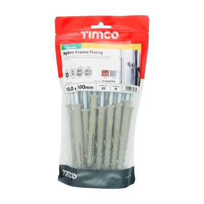 Nylon Frame Fixing - BZP