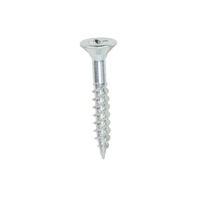 Twin Woodscrew PZ2 CSK Zinc