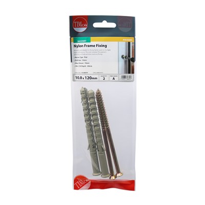 Nylon Frame Fixing - BZP