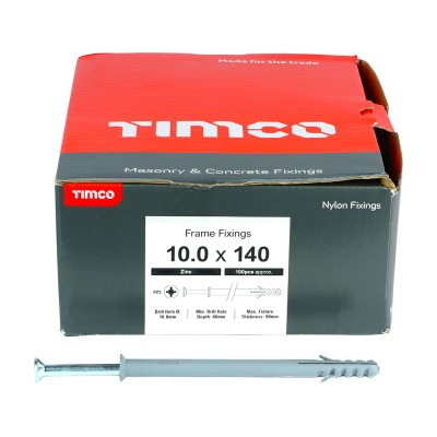 Nylon Frame Fixing - BZP