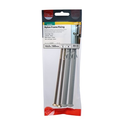 Nylon Frame Fixing - BZP