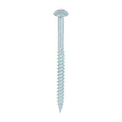 Twin Woodscrew PZ2 RND Zinc