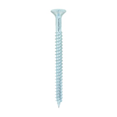 Twin Woodscrew PZ2 CSK Zinc