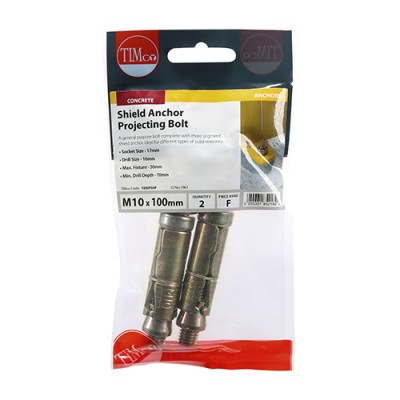Shield Anchor Proj. Bolt - ZYP