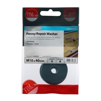 Penny Washer DIN 9054 - BZP