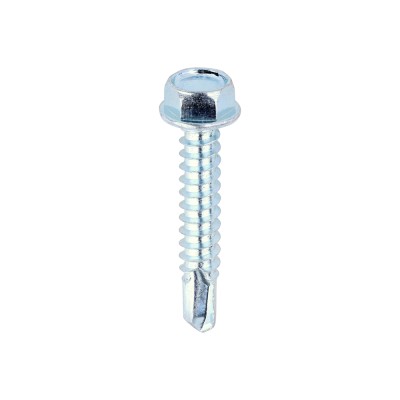 Hex Screw S/DRILL No3 Zinc