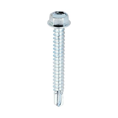Hex Screw S/DRILL No3 Zinc