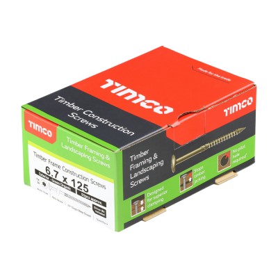 Timber Frame Screw WAFER Green