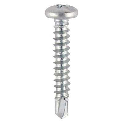 Pan Head S/Drill Screw - BZP