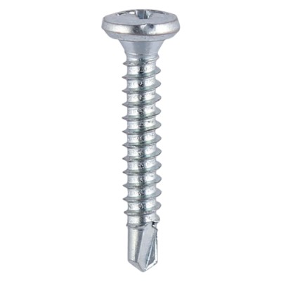 S/Drill PVC Friction Screw BZP