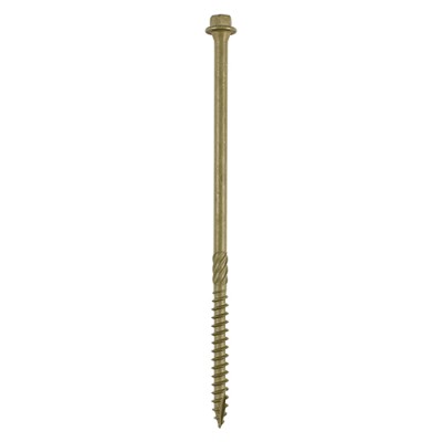 Hex Head Timber Screw - Green
