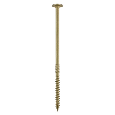 Wafer Head Timber Screw- Green