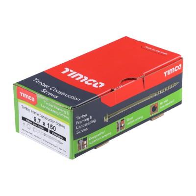Timber Frame Screw HEX Green