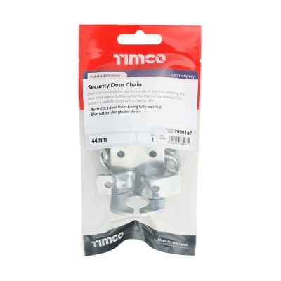 Security Door Chain Sat Chrome