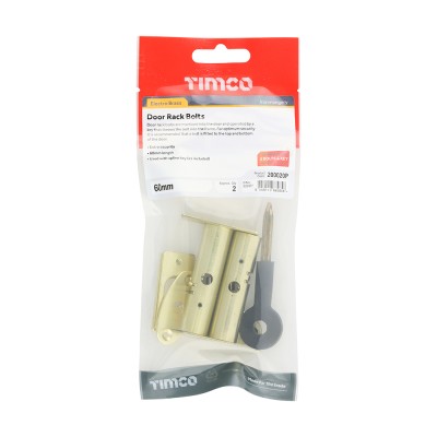 Door Rack Bolts Pol. Chrome