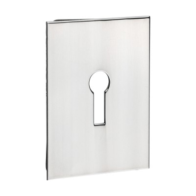 S/A Lock Escutcheon OBL Sat SS