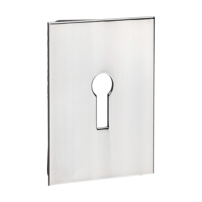 S/A Lock Escutcheon OBL Sat SS