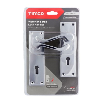 Vic Scroll Latch Handles SC