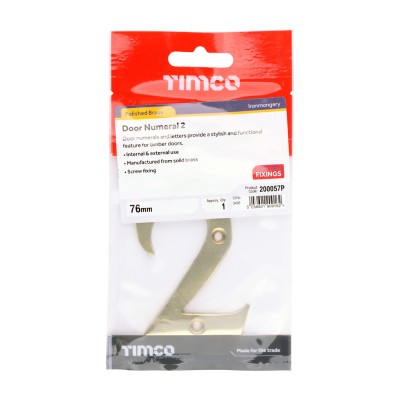 Door Numeral 2 PC