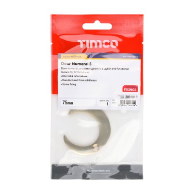 Door Numeral 5 PC