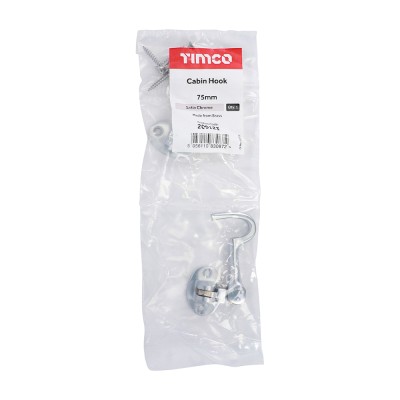 Cabin Hook Sat. Chrome