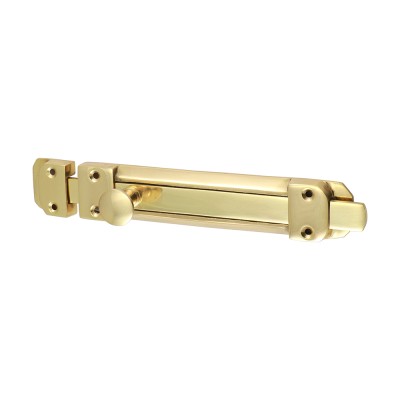 Flat Section Bolt Pol. Chrome