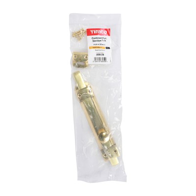 Flat Section Bolt Pol. Chrome