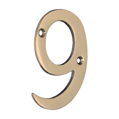 Door Numeral 9 PC