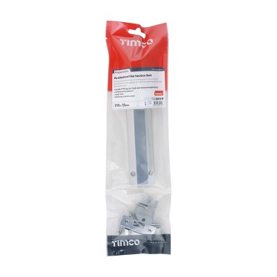 Arch Flat Sec Bolt Sat. Chrome