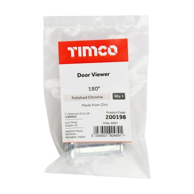 Door Viewer Satin Chrome