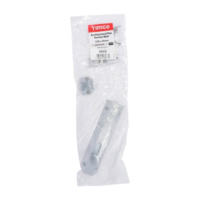 Arch Flat Sec Bolt Sat. Chrome