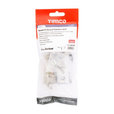 QuickFit Round Latch Nickel