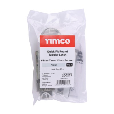 QuickFit Round Latch Nickel