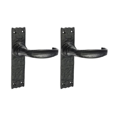 Narrow WC Handle Ant BLK