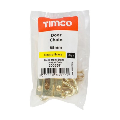 Door Chain Pol. Chrome