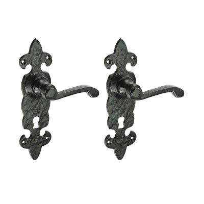 Fleur De Lys LatchHandle ABLK