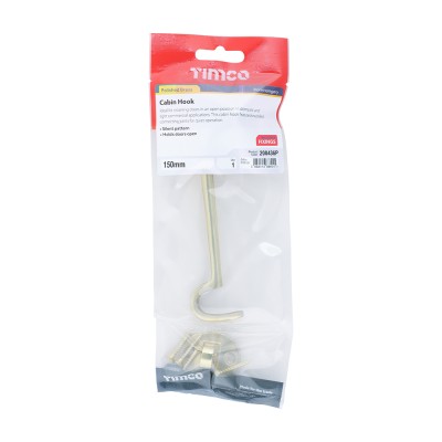 Cabin Hook Pol. Chrome