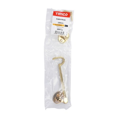 Cabin Hook Pol. Chrome