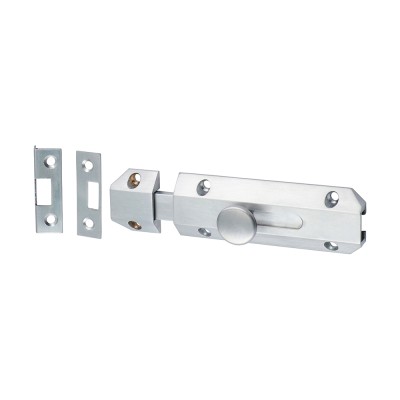 Arch Flat Sec Bolt Sat. Chrome